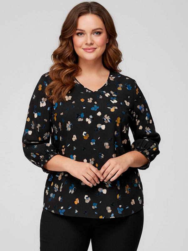 CARPETREA - Plus Size Bluse fra Only Carmakoma