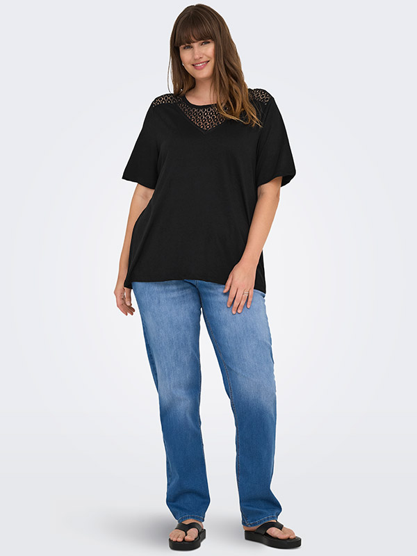 CARJULIA - Plus Size T-shirt fra Only Carmakoma