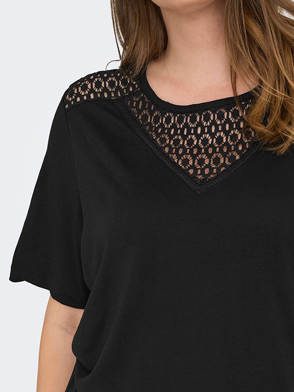 CARJULIA - Plus Size T-shirt fra Only Carmakoma