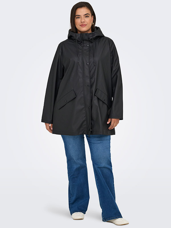 CARELISA - Plus Size Raincoat fra Only Carmakoma