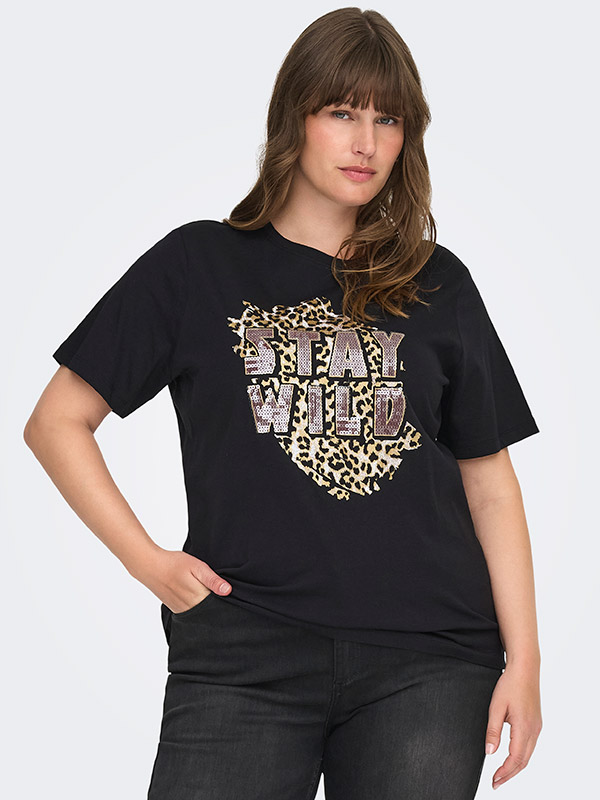 CARCHRISTA - Plus Size T-shirt fra Only Carmakoma