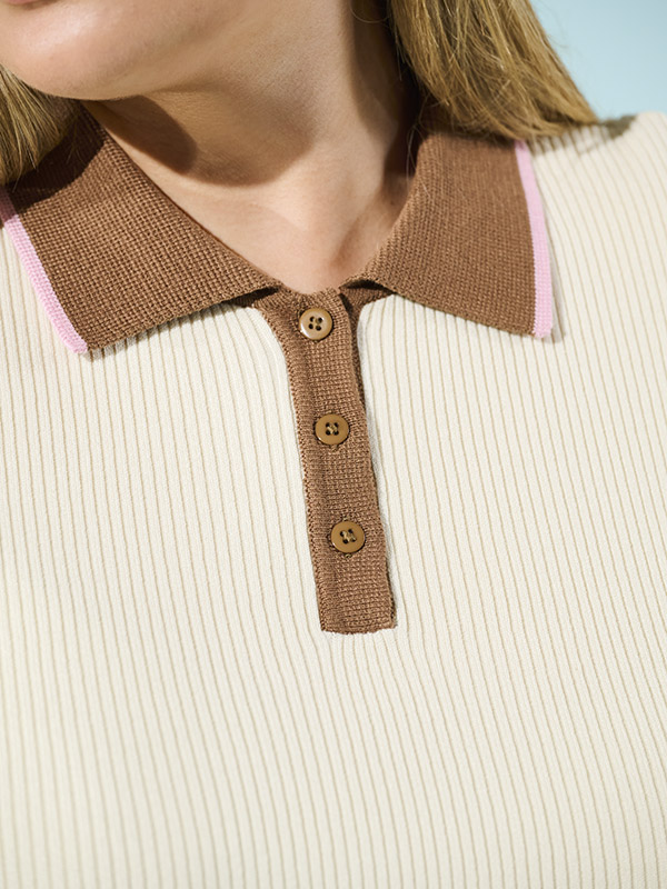 CARMEDDI - Plus Size Bluse fra Only Carmakoma