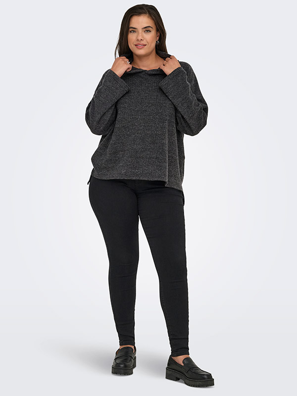 CARBIZZY - Plus Size Genser fra Only Carmakoma