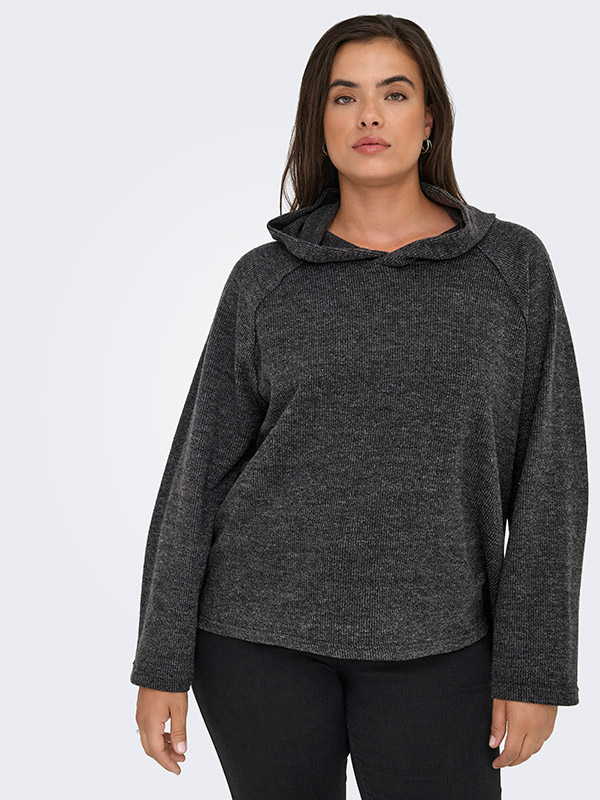 CARBIZZY - Plus Size Genser fra Only Carmakoma