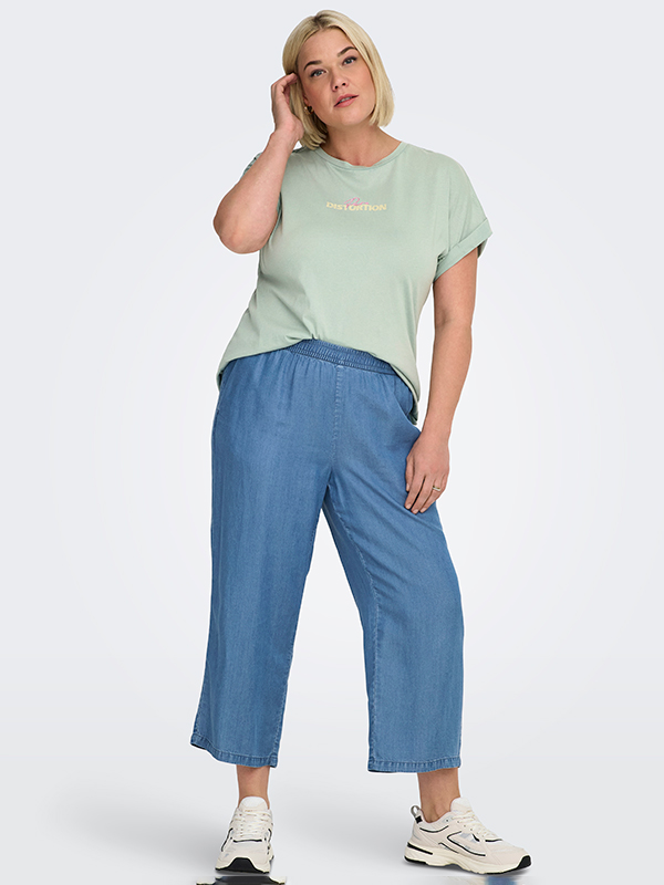 CARCHARIS - Plus Size Bukser fra Only Carmakoma