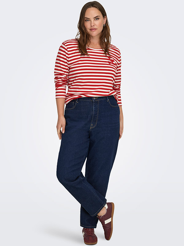 CARBODIL - Plus Size Bluse fra Only Carmakoma