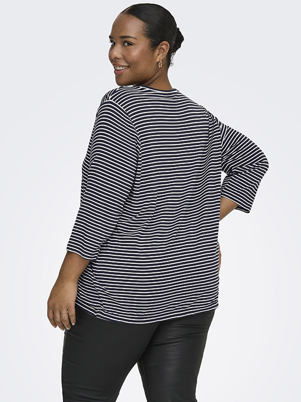 CARLINA - Plus Size Bluse fra Only Carmakoma