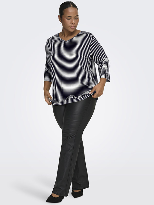 CARLINA - Plus Size Bluse fra Only Carmakoma