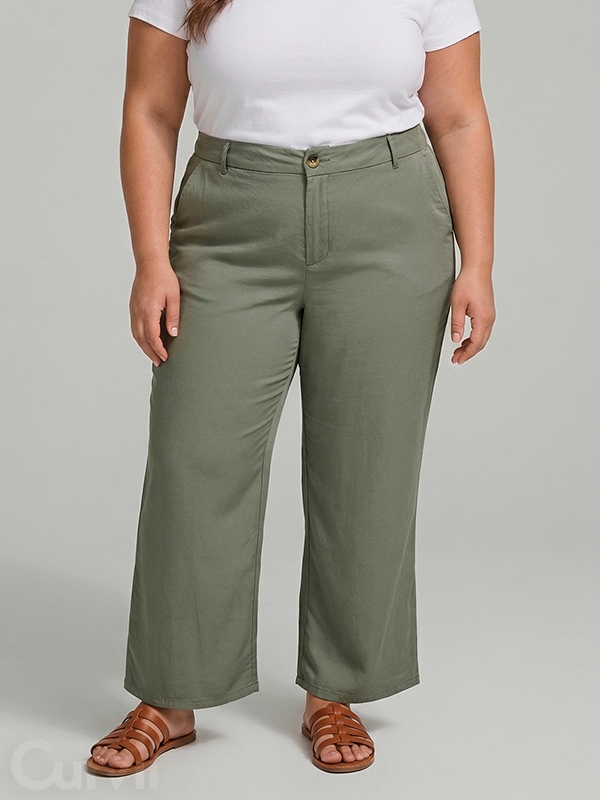 CARARIS - Plus Size Bukser fra Only Carmakoma