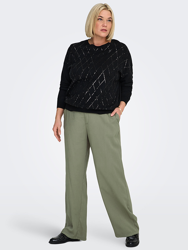 CARARIS - Plus Size Bukser fra Only Carmakoma