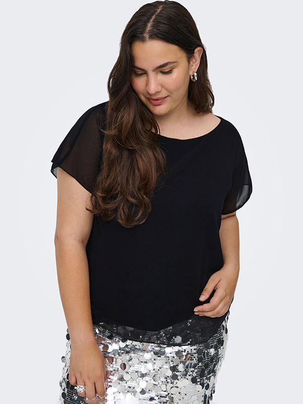 CARCOKO - Plus Size Bluse fra Only Carmakoma