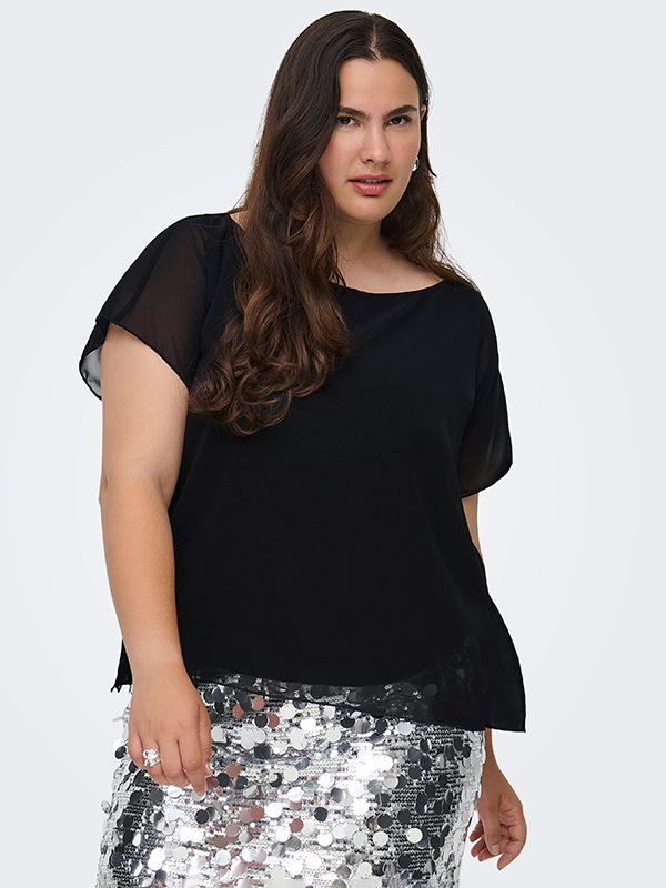 CARCOKO - Plus Size Bluse fra Only Carmakoma
