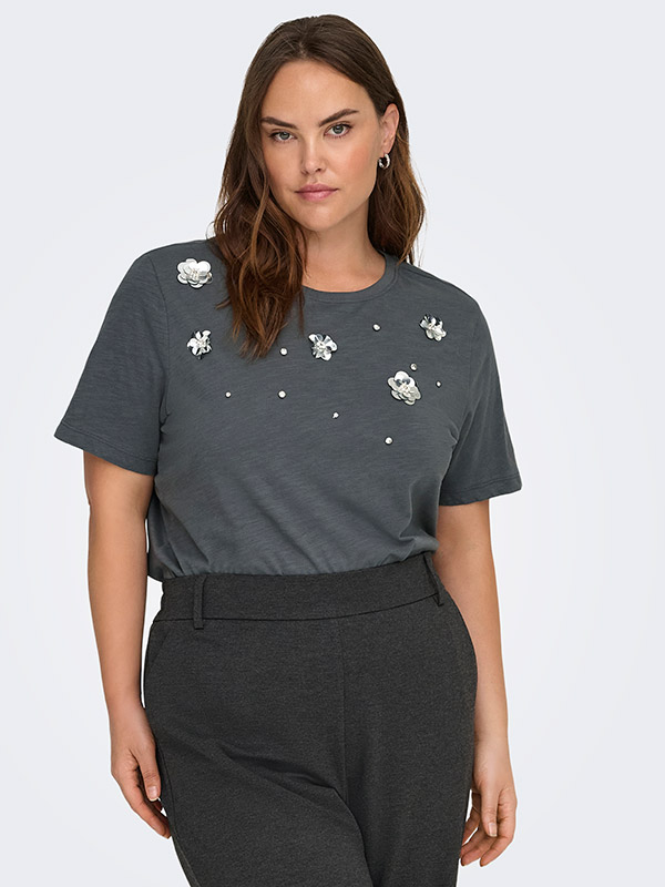 CARKITA - Plus Size T-shirt fra Only Carmakoma
