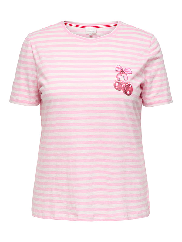 CARKITA - Plus Size T-shirt fra Only Carmakoma