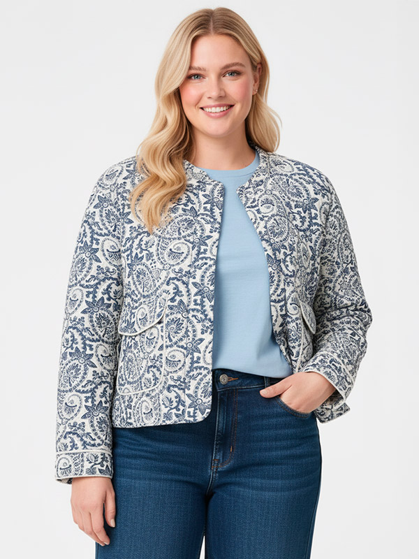 CARHALLIE - Plus Size Jakke fra Only Carmakoma