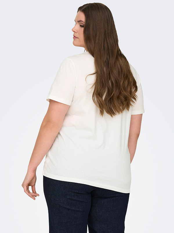 CARPENELOPE - Plus Size T-skjorte fra Only Carmakoma