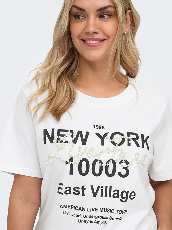 CARDIANNA - Plus Size T-shirt fra Only Carmakoma