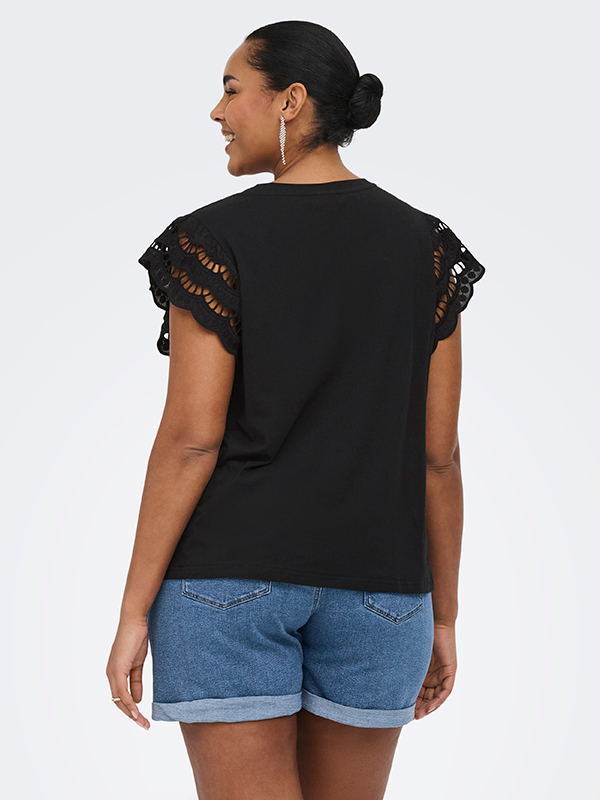 CARMACY - Plus Size T-shirt fra Only Carmakoma