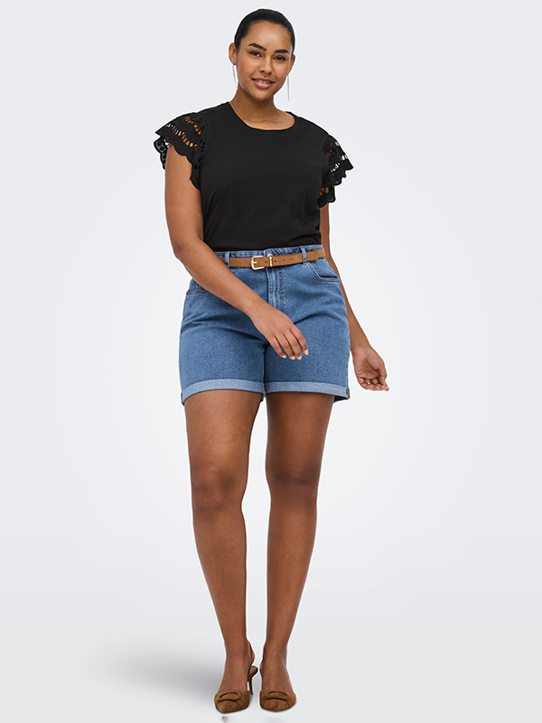 CARMACY - Plus Size T-shirt fra Only Carmakoma