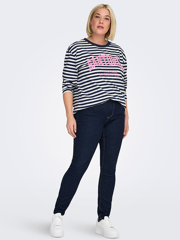 CARSARAH - Plus Size Bluse fra Only Carmakoma