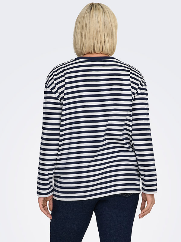 CARSARAH - Plus Size Bluse fra Only Carmakoma