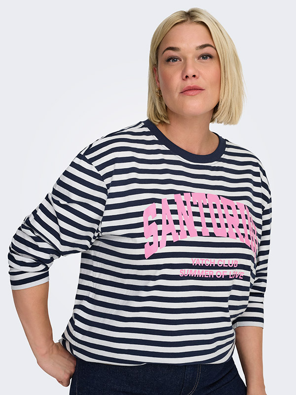 CARSARAH - Plus Size Bluse fra Only Carmakoma