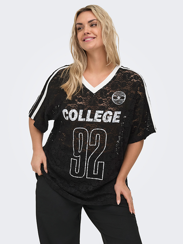 CARKIA - Plus Size T-shirt fra Only Carmakoma