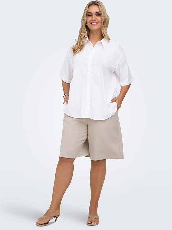 CARBERSA - Plus Size Skjorte fra Only Carmakoma