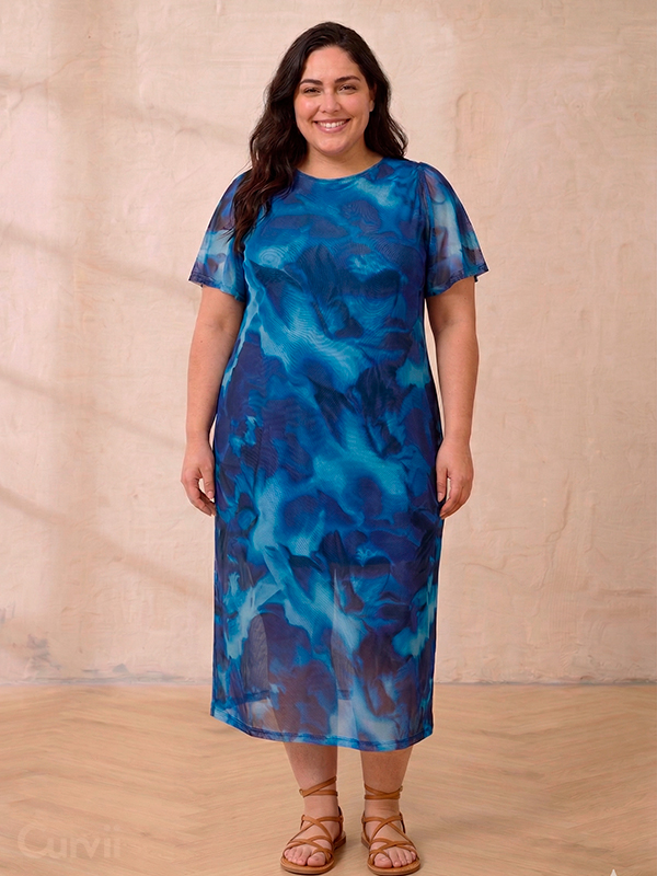 CARFOREST - Plus Size Kjole fra Only Carmakoma