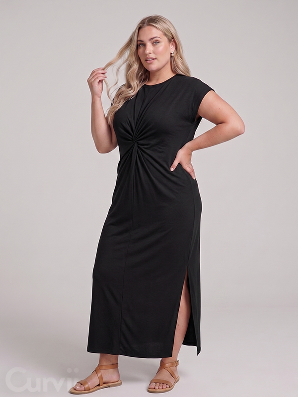 CARNICKY - Plus Size Kjole fra Only Carmakoma