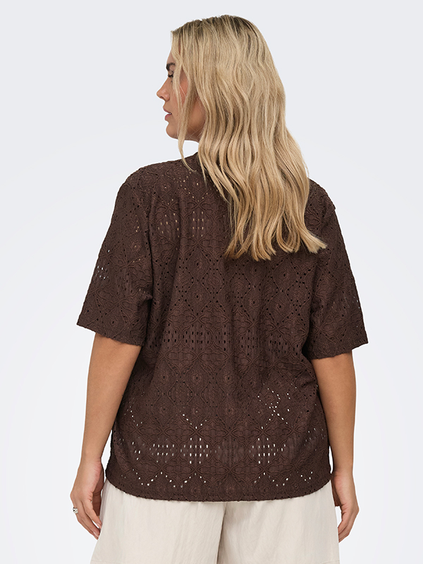 CARHELLEN - Plus Size Bluse fra Only Carmakoma