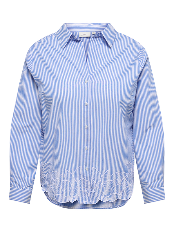 CARCETINA - Plus Size Skjorte fra Only Carmakoma