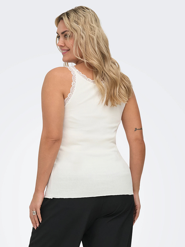 CARSARA - Plus Size Topp fra Only Carmakoma