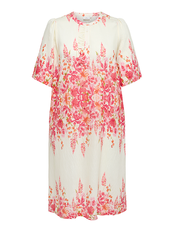 CARVEVA - Plus Size Kjole fra Only Carmakoma