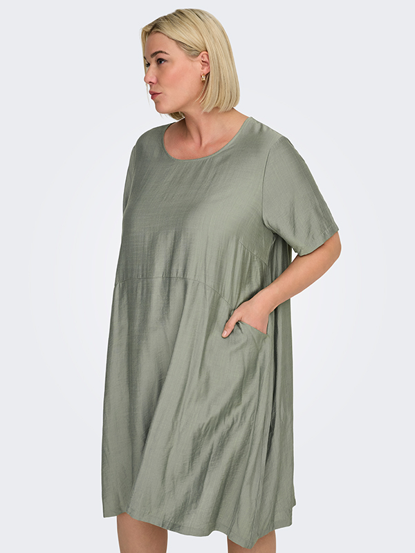 CARJOANNA - Plus Size Kjole fra Only Carmakoma