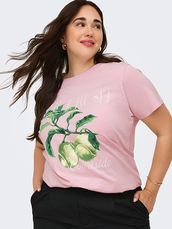 CARSHANIA - Plus Size T-skjorte fra Only Carmakoma
