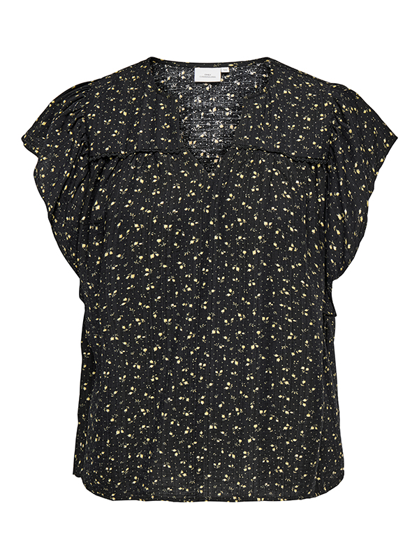 CARALBERTHE - Plus Size Bluse fra Only Carmakoma