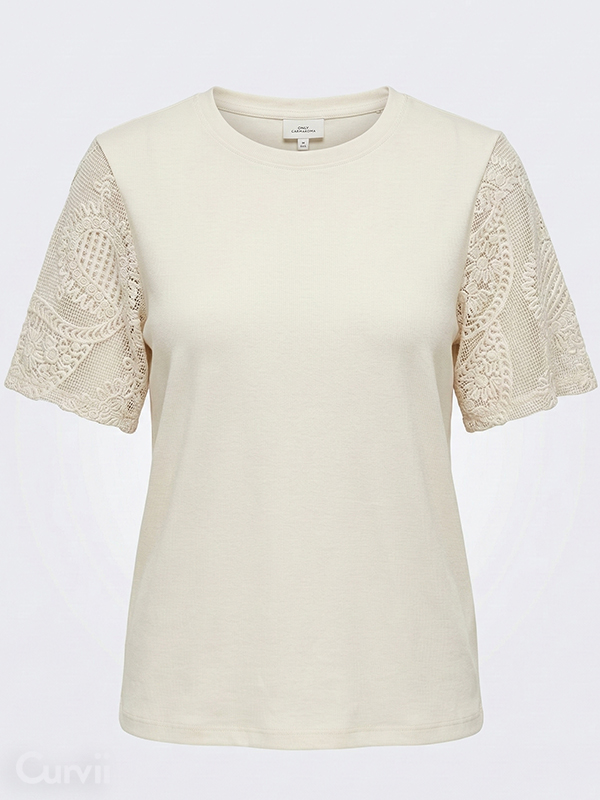 CARMIRLA - Plus Size T-shirt fra Only Carmakoma