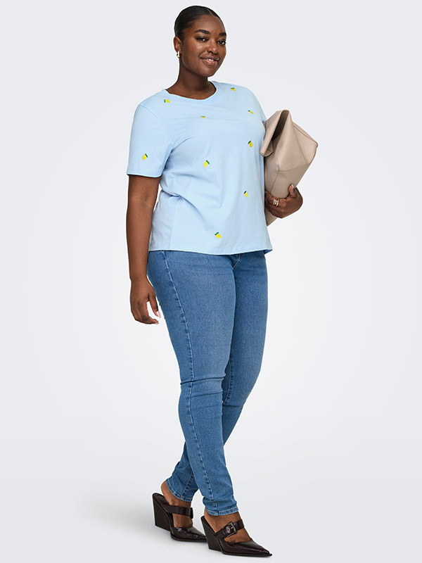 CARKETTY - Plus Size T-shirt fra Only Carmakoma