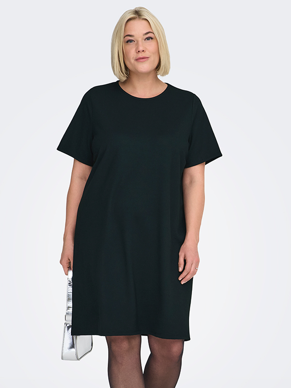 CARATLAS - Plus Size Kjole fra Only Carmakoma