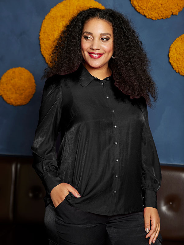 LEGACY - Plus Size Skjorte fra Zhenzi