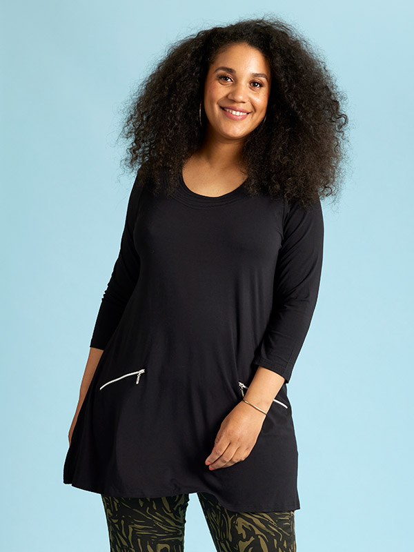 JOLIE - Plus Size Tunika fra Zhenzi