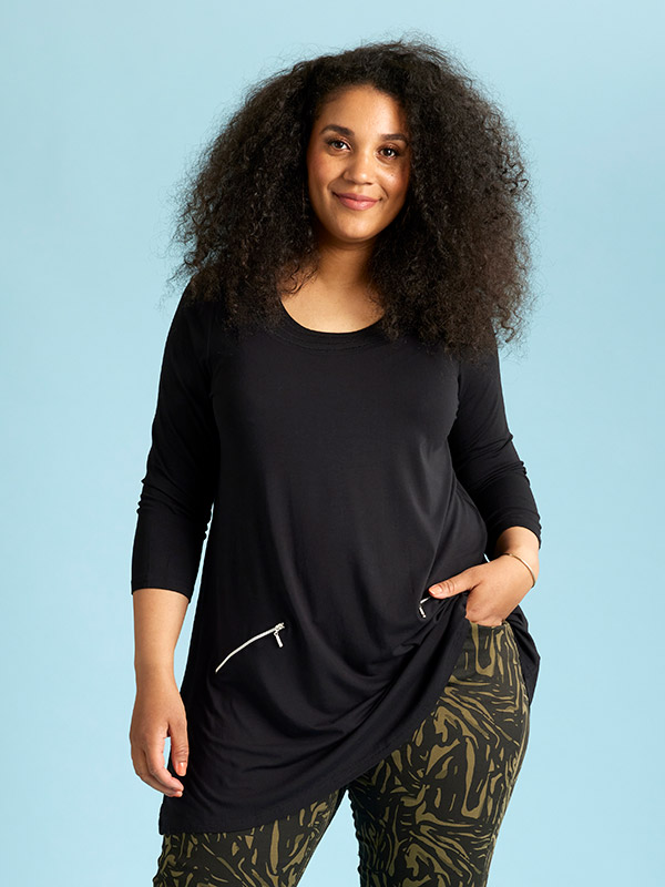 JOLIE - Plus Size Tunika fra Zhenzi