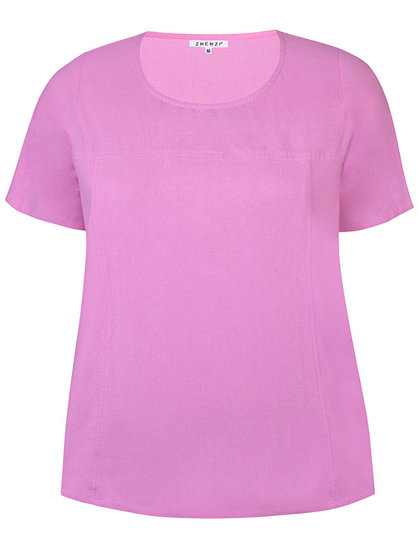 AMIN - Plus Size Bluse fra Zhenzi