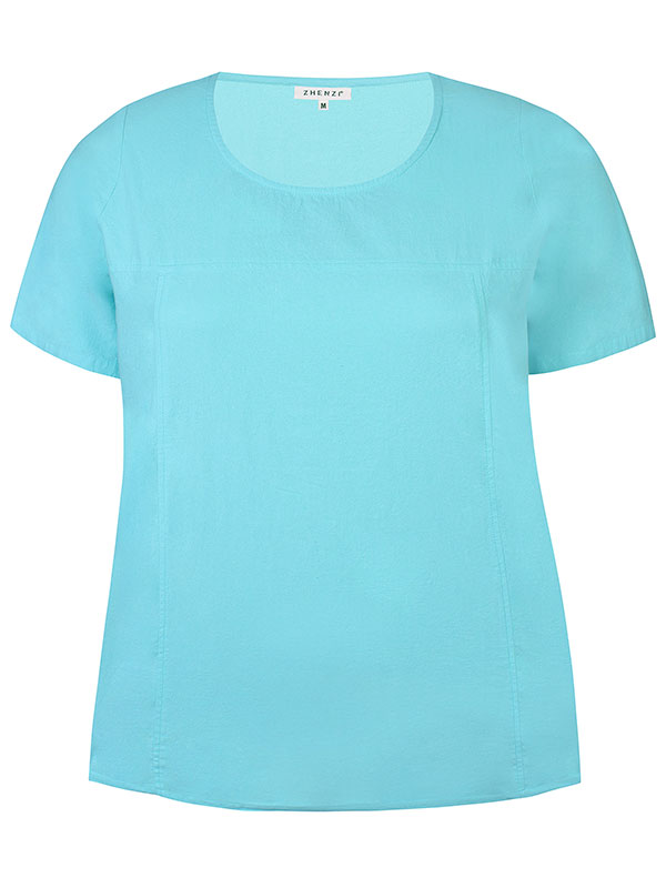 AMIN - Plus Size Bluse fra Zhenzi