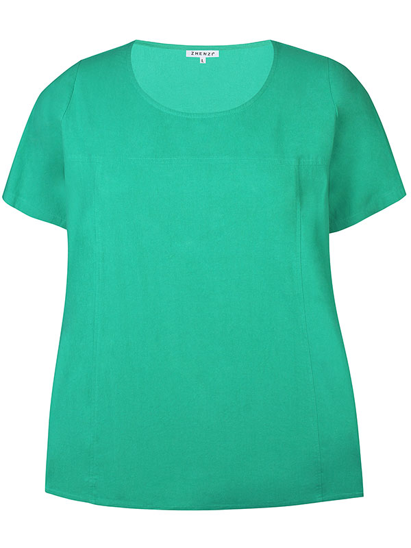 AMIN - Plus Size Bluse fra Zhenzi