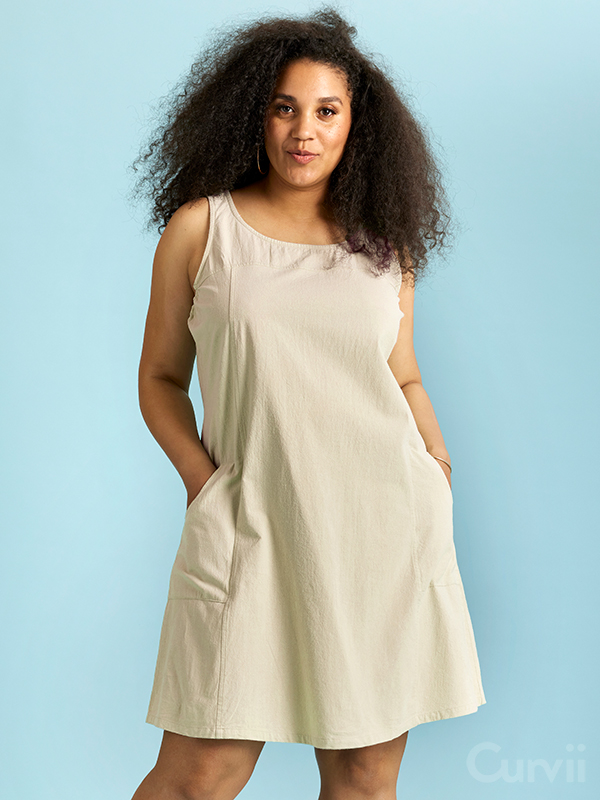 AMIN - Plus Size Kjole fra Zhenzi