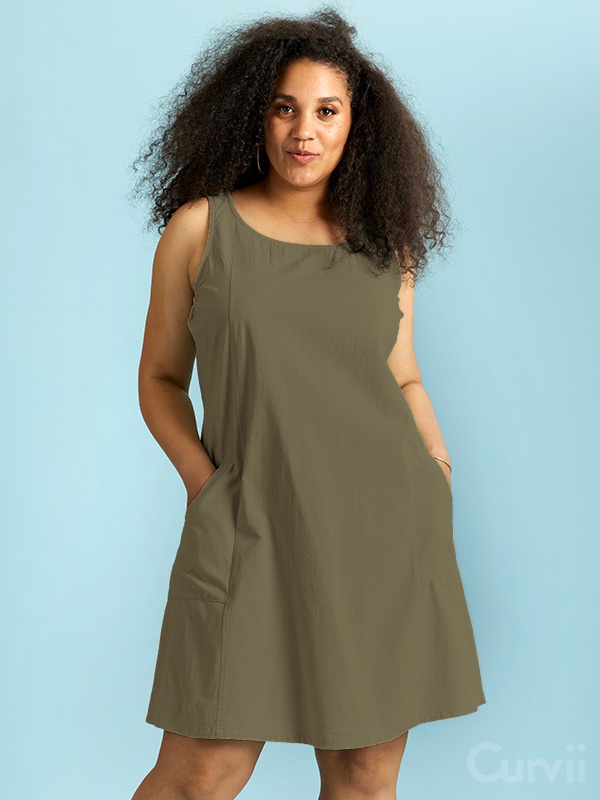 AMIN - Plus Size Kjole fra Zhenzi