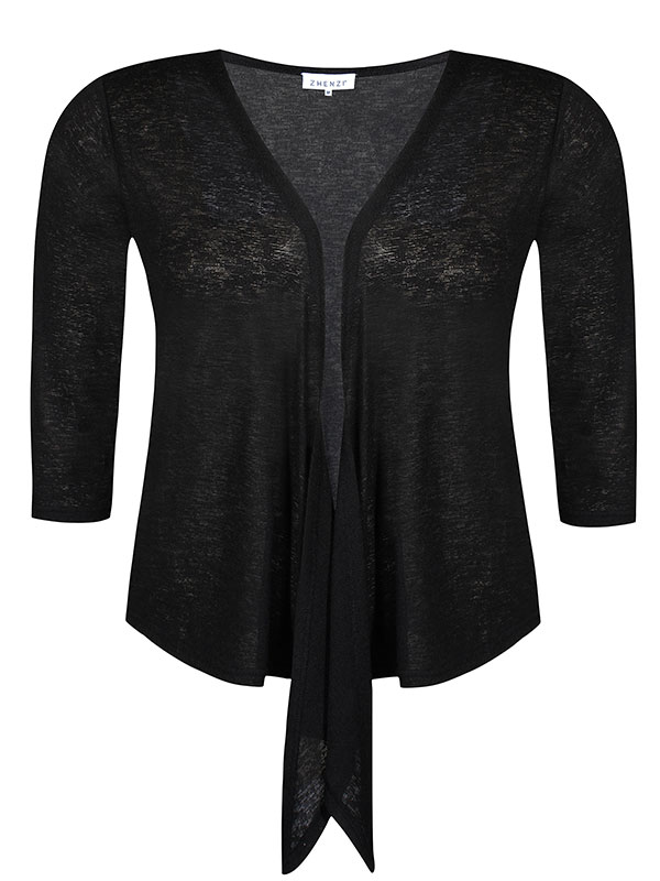 AGAR - Plus Size Cardigan fra Zhenzi