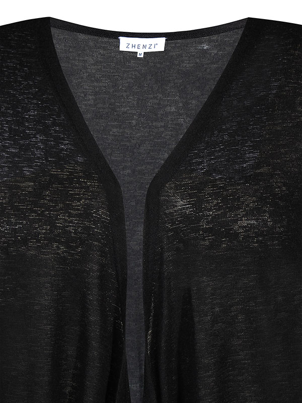 AGAR - Plus Size Cardigan fra Zhenzi